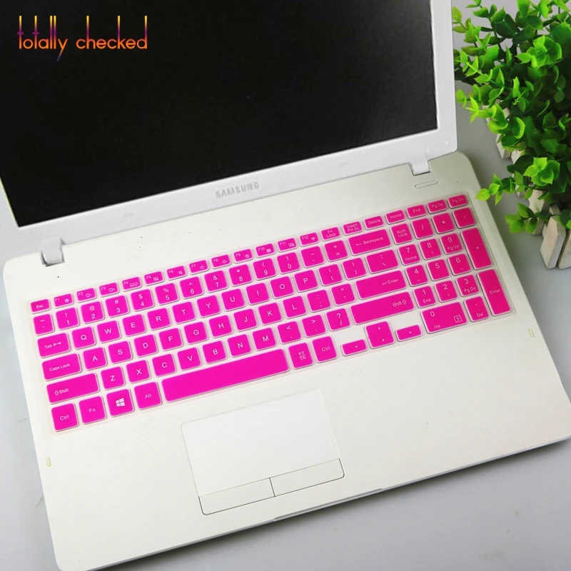 rose Силиконовый защитный чехол для клавиатуры samsung Essentials E30 E20 NP350XAA 15,6 500R5K 551XAA NP530E5M NP 550XAA 15 дюймов - Цвет: rose