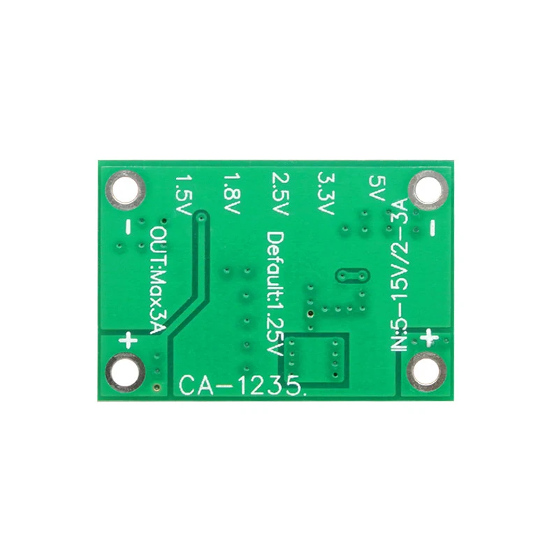 HOT-10Pcs/лот CA-1235 CA1235 Регулируемый понижающий Мощность модуль 1,25 V 1,5 1,8 2,5 3,3 5V Выход 5-16V Вход