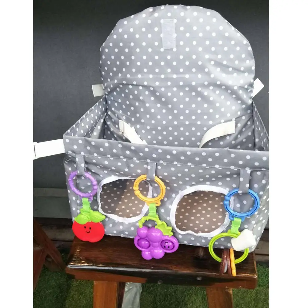 Multifunctional baby child folding supermarket shopping cart seat baby shopping cart protective cover child safety seat