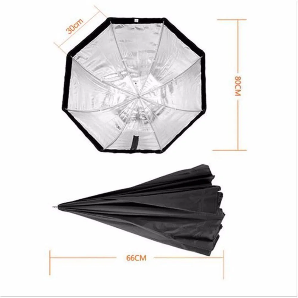 Godox light софтбокс 80 см/31 5 дюйма Диаметр восьмиугольник Brolly зонтик фотографии