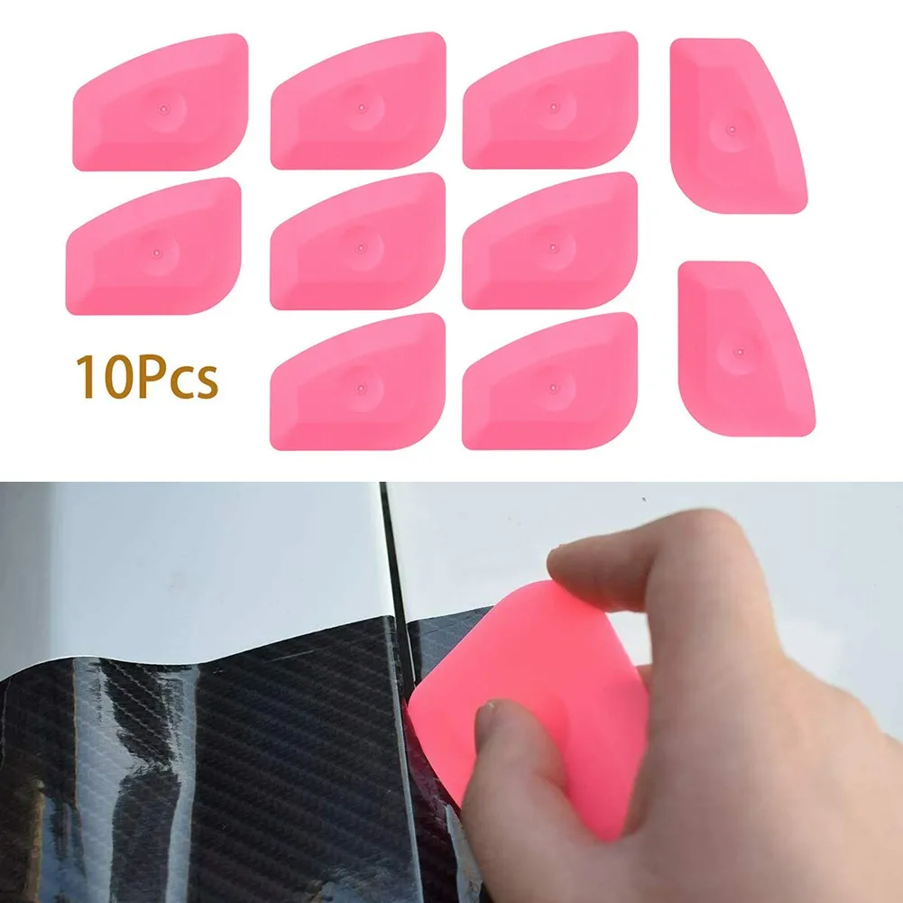 10 Pcs Car Film Tools Label Sticker Remover Scraper Vehicle