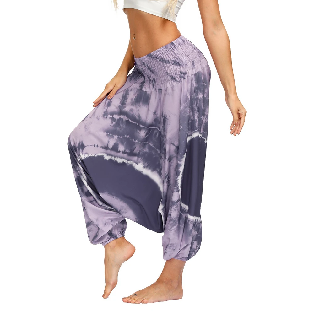Women Loose Harem Hippie Yoga Pants 