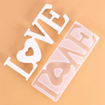 

Handmade Pendant Craft DIY Crystal Epoxy Love Heart Shape Mold High Mirror Molds DIY Crystal Epoxy