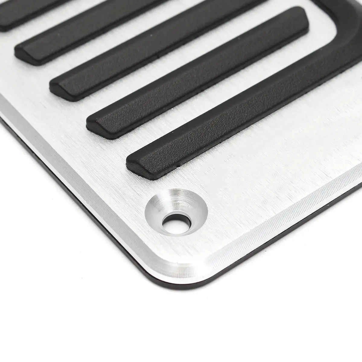 1 Set Car Aluminum Footrest Rest Gas Pedal Pad Volvo S60 V60 XC60 V70 XC70 S80