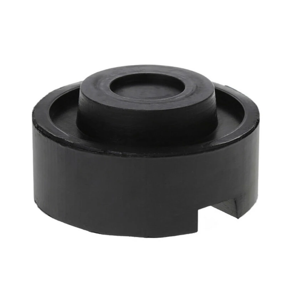

Non-slip Rubber Pad For Hydraulic Trolley Black V-groove Accessories 1pc