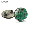 Novelty Computer Circuit Board Brooches Complex Computer Electronic Circuit Art Pattern Lapel Pins Badge Geek Accessories ► Photo 1/6