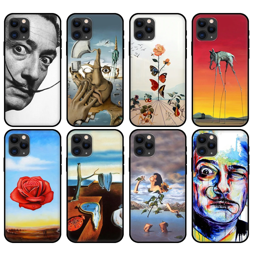 Черный чехол из ТПУ для iphone 5 5s se 2020 6 6s 7 8 plus x 10 XR XS 11 12 mini pro MAX задняя крышка