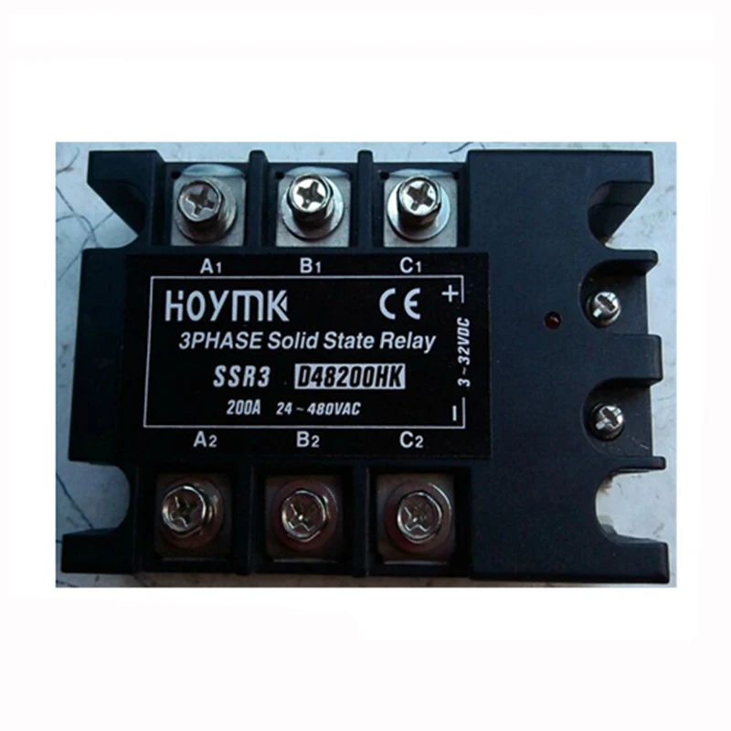 

200A 70-280V AC three phase D48200HK electronic switch solid state relay