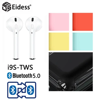 

i9S tws Wireless Bluetooth 5.0 Earphones Earbuds Handsfree Earphone Headset Charging Box PK i12 for iPhone Xiaomi huawei Phone