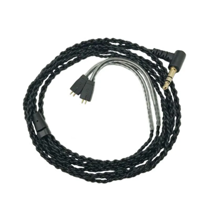 Replacement Audio Cable for Ultimate UE TF10 TF15 5PRO SF3 0 75 Headphones Fits Many Headphones Silver Plated Cord Wire 23 AugT1