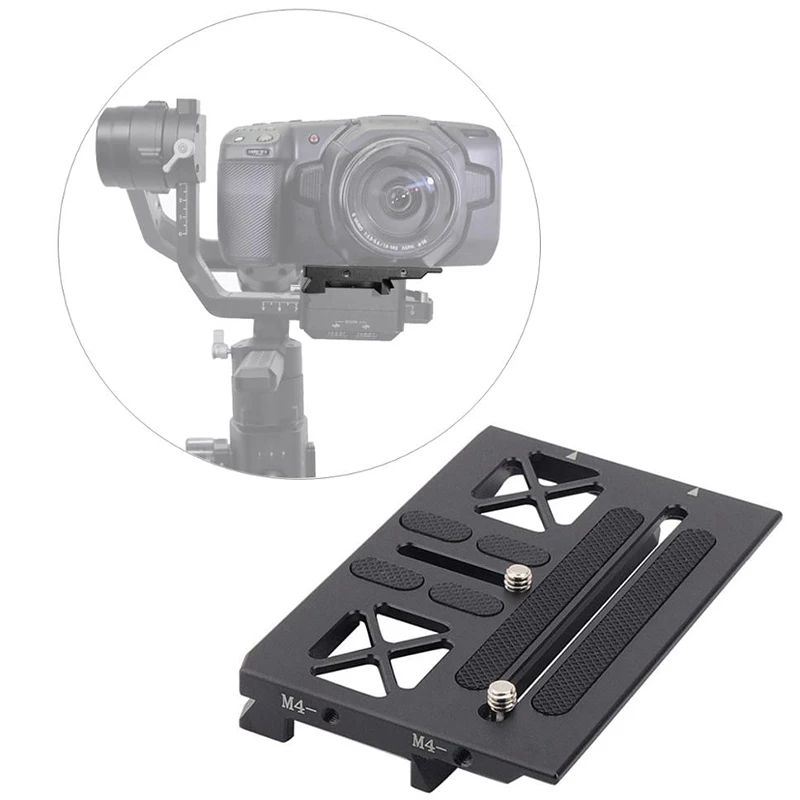 Ronin S Gimbal Монтажная офсетная пластина для Bmpcc 4K Blackmagic Mount быстросъемная