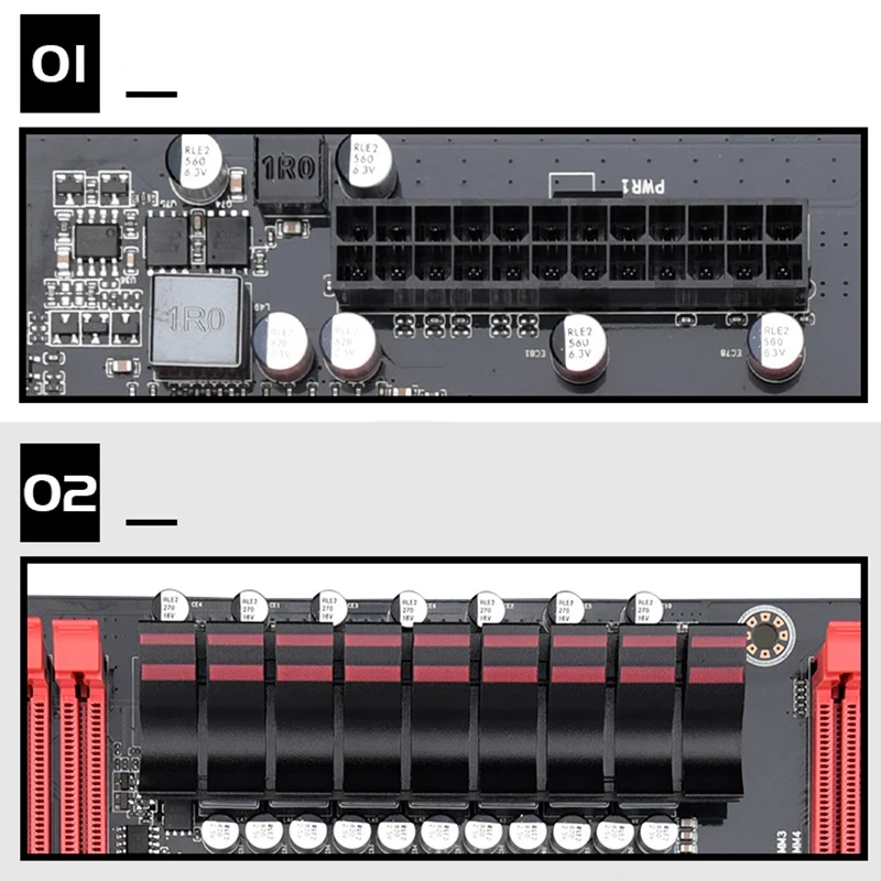 PPYY NEW-X79 материнская плата LGA2011 материнская плата по стандарту ATX основная плата USB3.0 SATA3.0 PCI-E 16X NVME M.2 SSD Поддержка регистровая и ecc-память и E5
