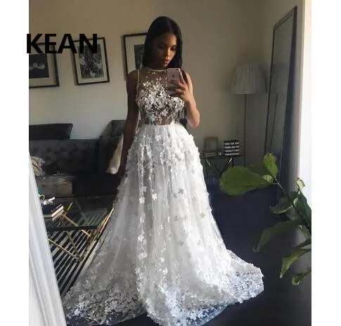 Иллюзия Свадебное Платье зубчатая Аппликация цветы vestido De Noiva Дубай Арабский свадебное платье невесты платье Robe De Mariee