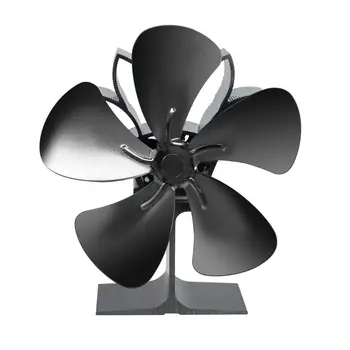 

2020 New 5 Blades Heat Self Powered Stove Fireplace Eco Friendly Fan Silent Fuel Saving