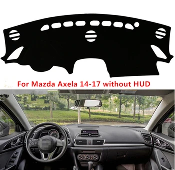 

SJ Car Inner Auto Dashboard Cover Dashmat Pad Carpet Sun Shade Dash Board Cover Fit For Mazda 3 Axela WithOUT HUD 2014 2015 2016