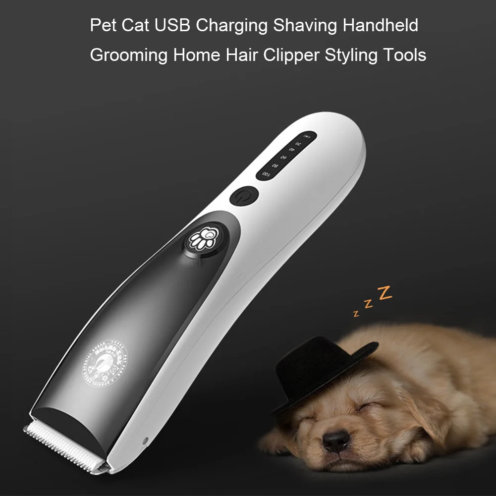 Уход за домашними животными кошками регулировка скорости usb зарядка Инструменты для укладки домашний светодиодный дисплей для бритья собак прочная ручная машинка для стрижки волос