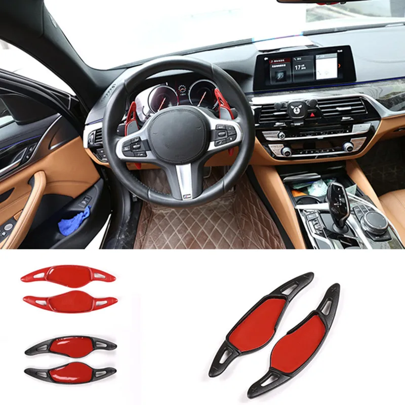 

For BMW X3 5 Series 7 Series 6 Series GT Car Steering Wheel Paddle Shift Extension Shifter Emblem Decoration Car Sticker Styling
