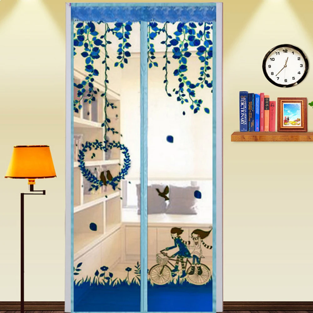 Summer Mesh Door Curtain Magnetic Fly Bug Anti Insect Mosquito Screen Protector
