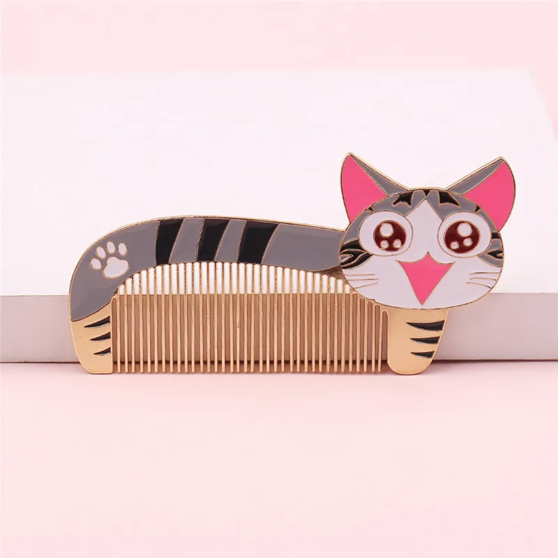 Выпрямитель для волос милая расческа кошек Женские Ювелирные изделия