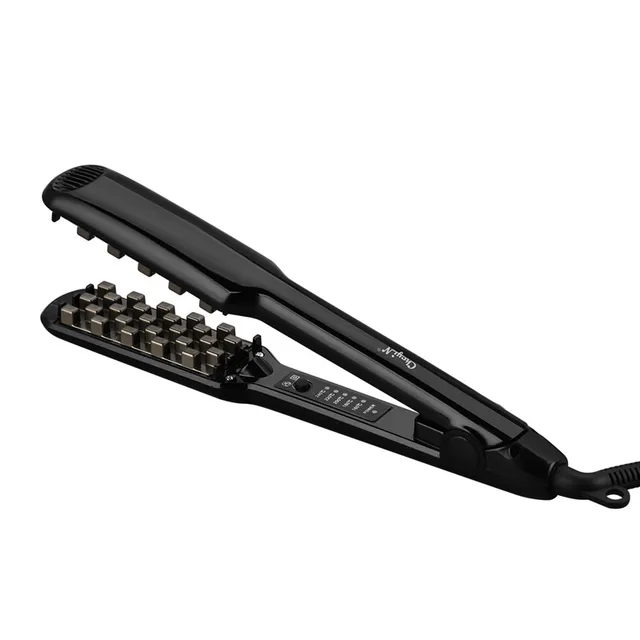 3D Grid Hair Crimper Volumizer Ceramic Professional Hair Fluffy Corrugated Curler Flat Iron Corn