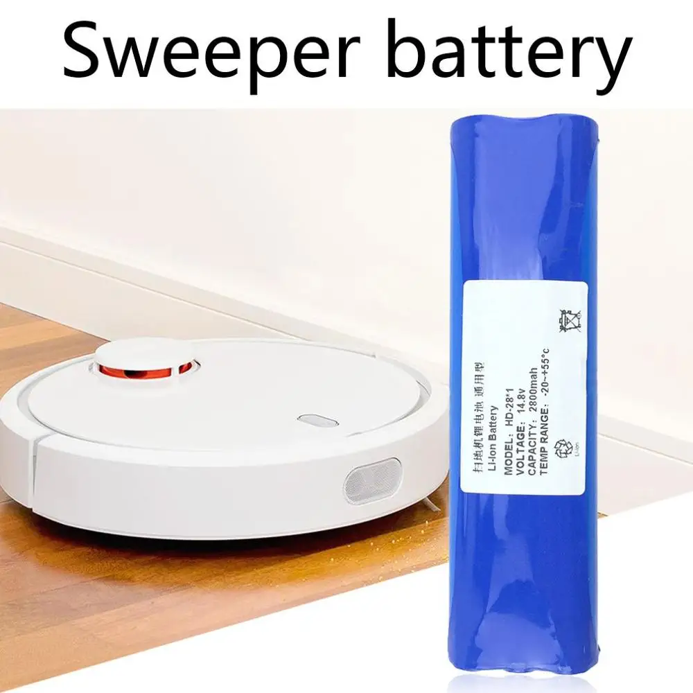 14,8 V 2800mAh 18650 литий-ионный аккумулятор для Philips Robotics FC8820/8810 аксессуары для пылесоса запчасти