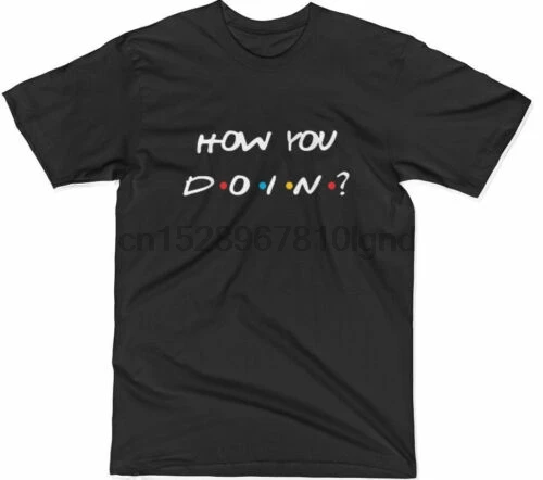 Модная мужская футболка 90s HOW YOU DOIN tv Show |