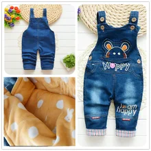 Новинка года; стильные детские брюки с начесом; ковбойские подтяжки; брюки для мальчиков и дочек; детская одежда