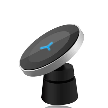 

Car Mount Qi Wireless Charger for iPhone X XR XS Max 8 Plus Samsung S9 S8 Note Wireless Charging netic Car Phone Holder Stand
