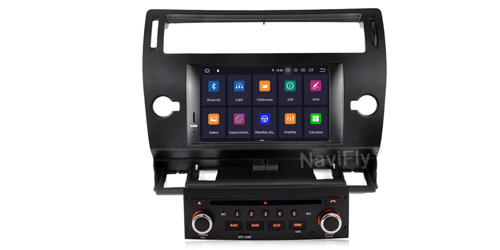 4 Гб+ 64 ГБ Android 9,0 автомобильный dvd-радиоплеер для Citroen C4 C-Triomphe C-Quatre 2005 2006 2007 2008 2009