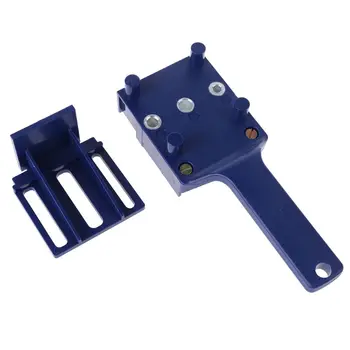 

Handheld Handheld Woodworking Doweling Jig Drill Guide Wood Dowel Drilling Hole Saw Accessories Template Wood Drilling Dowelling