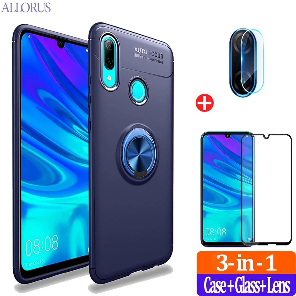 кольцом и подставкой чехол на xuawei p smart z 2019 для Huawei P SmartZ Y6P мягкий Силиконовый