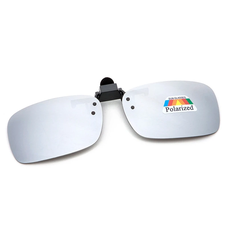 Polarized Clip On Sunglasses Near-Sighted Driving Night Vision Lens Anti-UVA Anti-UVB Car Driver Goggles Sunglasses Clip