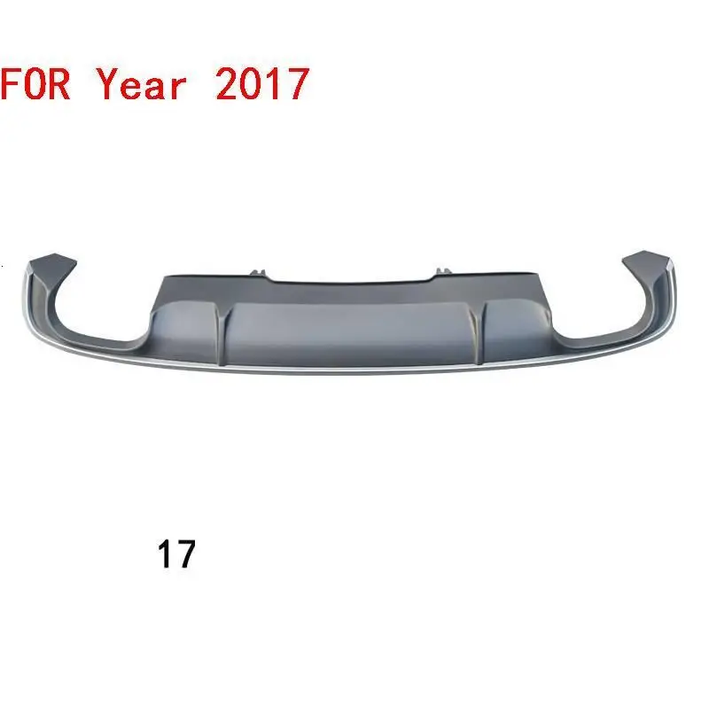 Automobile Exterior Decorative Mouldings Front Tuning Car Lip Rear Diffuser Bumpers 09 10 11 12 13 14 15 16 17 FOR Audi A4L