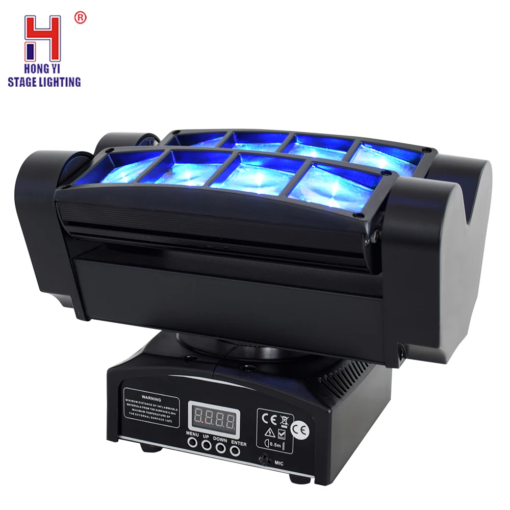 

Led Spider Light 8x10W Beam Moving Head Dj Lights RGBW Cree For Disco Bar Nightclub