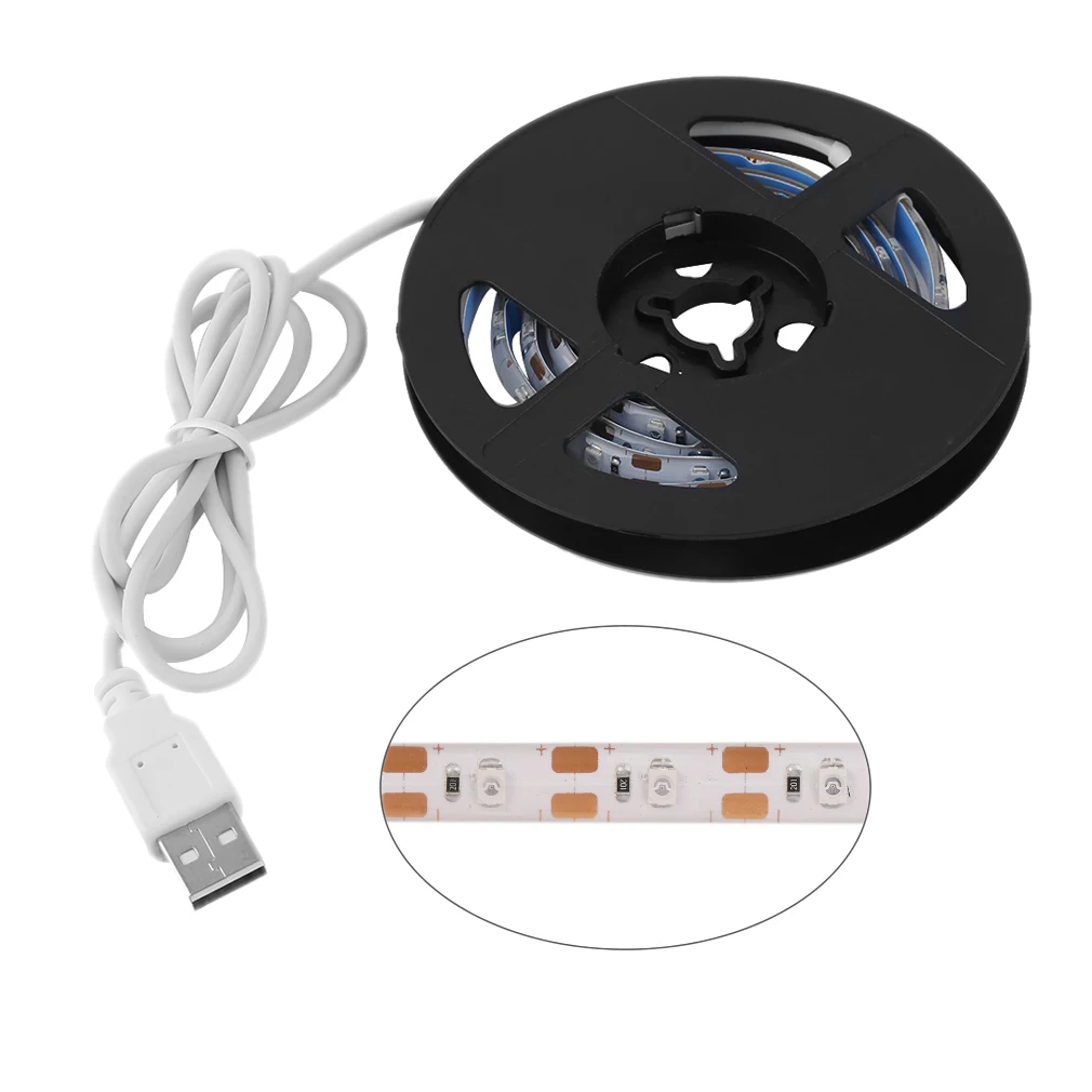 ICOCO 50/100/200/300 см DC5V USB Питание Водонепроницаемый Светодиодные ленты светильник SMD3528