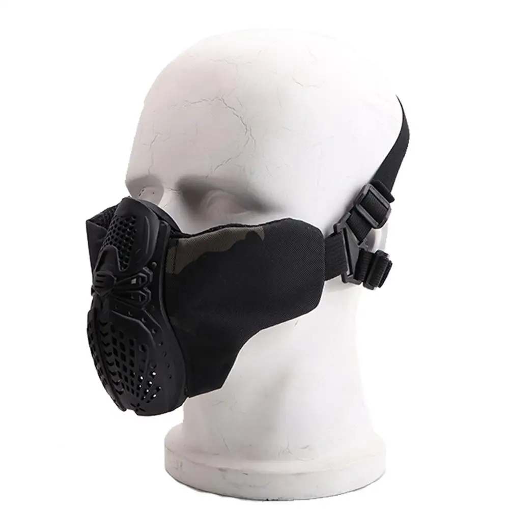 BCP Противопылевая тренировочная маска, велосипедные маски с фильтром, половина лица, углеродные маски для горного велосипеда, спорта, езды на велосипеде, маска для лица - Цвет: BCP