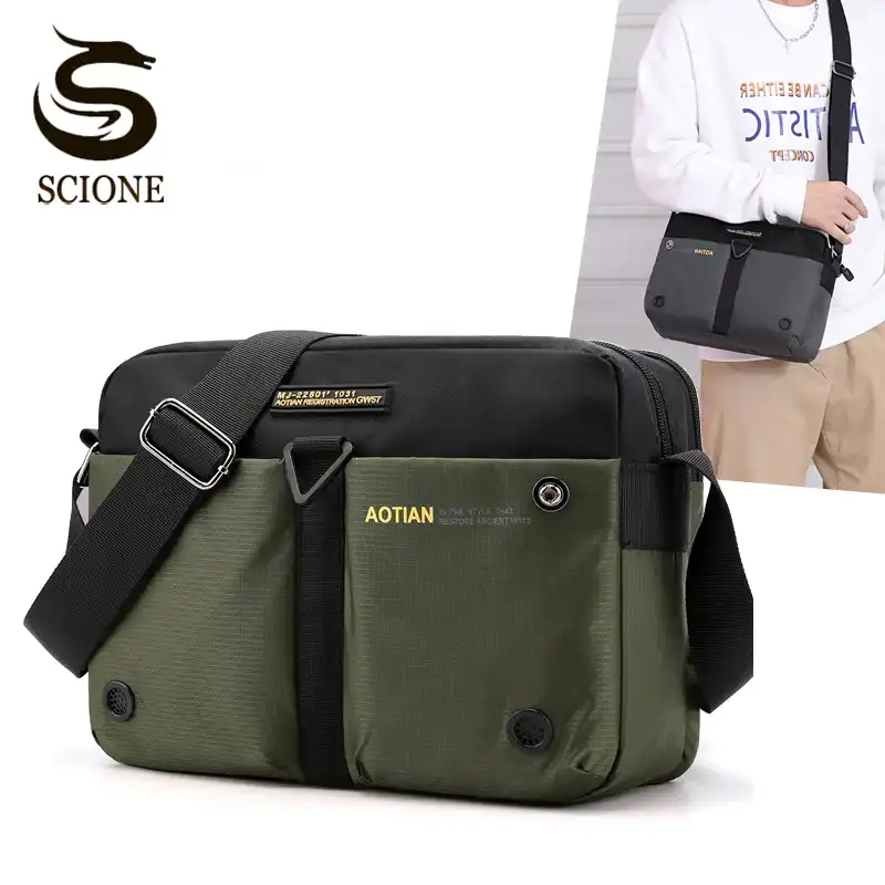 mens waterproof crossbody bag