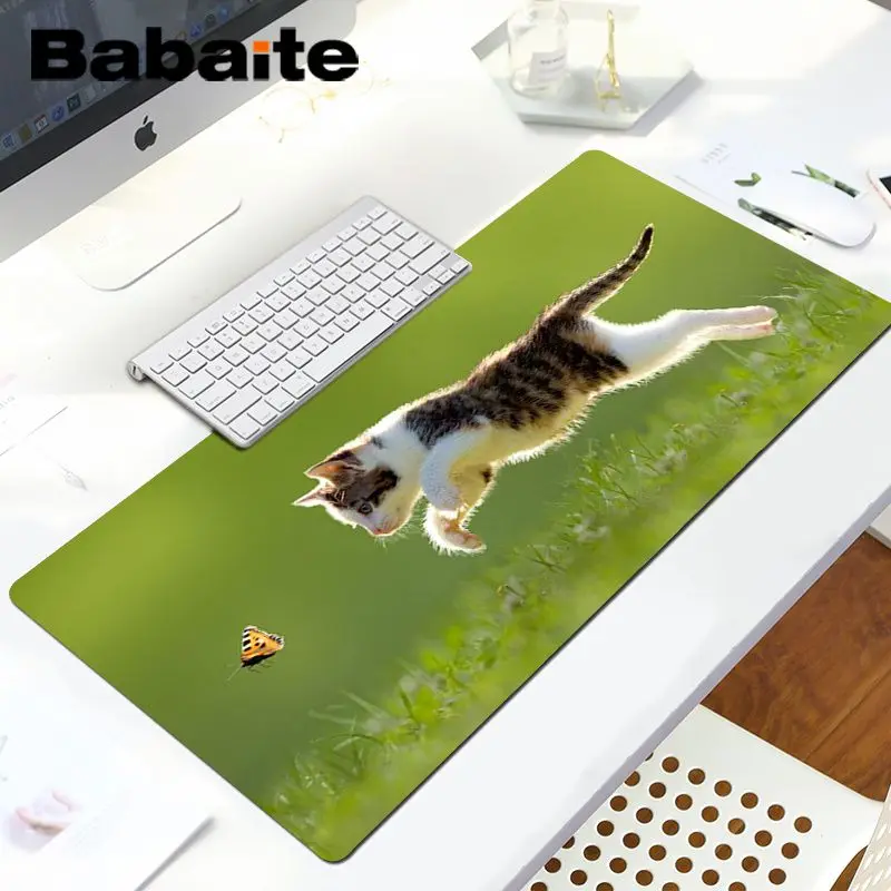 Babaite,, игровой коврик для мыши с животными, котом, тигром, ноутбуком, игровой коврик для мыши, игровой коврик для мыши