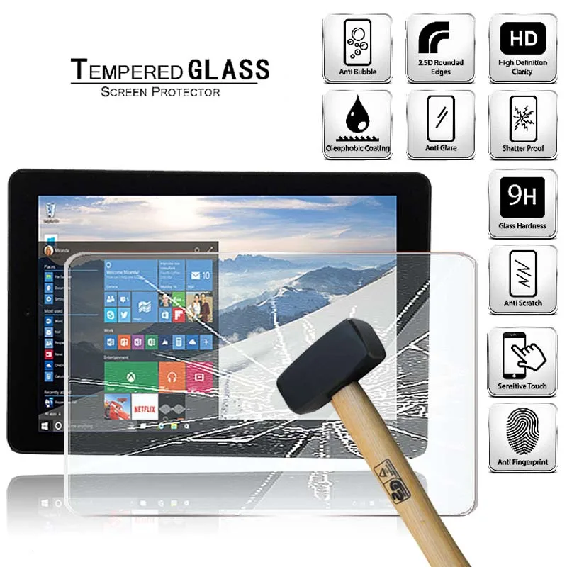 

Tablet Tempered Glass Screen Protector Cover for Archos 90 Cesium 8.9" Anti-Screen Breakage Anti-Fingerprint HD Tempered Film