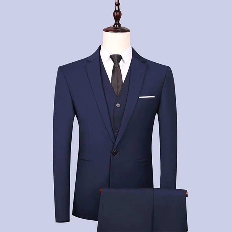 3Pcs Mens Suits Slim Winter/Autumn Blazer Female Western Jacket Single Breasted New Casual Plus Size Mens Suits with Pants+Vest 3Pcs Mens Suits Slim Winter/Autumn Blazer Female Western Jacket Single Breasted New Casual Plus Size Mens Suits with Pants+Vest