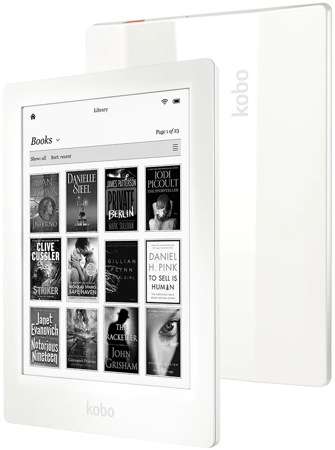 Nuovo Lettore Di Ebook Onyx Book Kobo Aura Hd 6.8 Pollici 1440X1080 E Book Reader E-Ink Light E-Book Reader "Book Libros E Reader