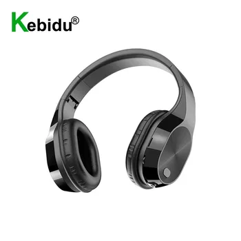 

T5 Head-Mounted Headphones 3.5mm Wireless Bluetooth 5.0 Headphones 9D Stereo Earphones Music Headsets With Mic Support TF Card