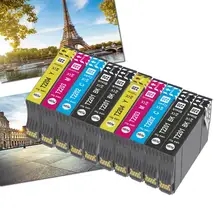 Bada 10 Compatível Epson T220 XL cartucho de Tinta Para Epson WorkForce WF 2650 WF-2630 WF-2660 WF-2750 WF-2760 XP-320 XP-420 XP-424