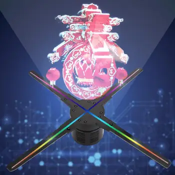 

3D Holographic Advertising Machine 512 LEDs WIFI Media Advisement Projection Equipment 100-240V Hot