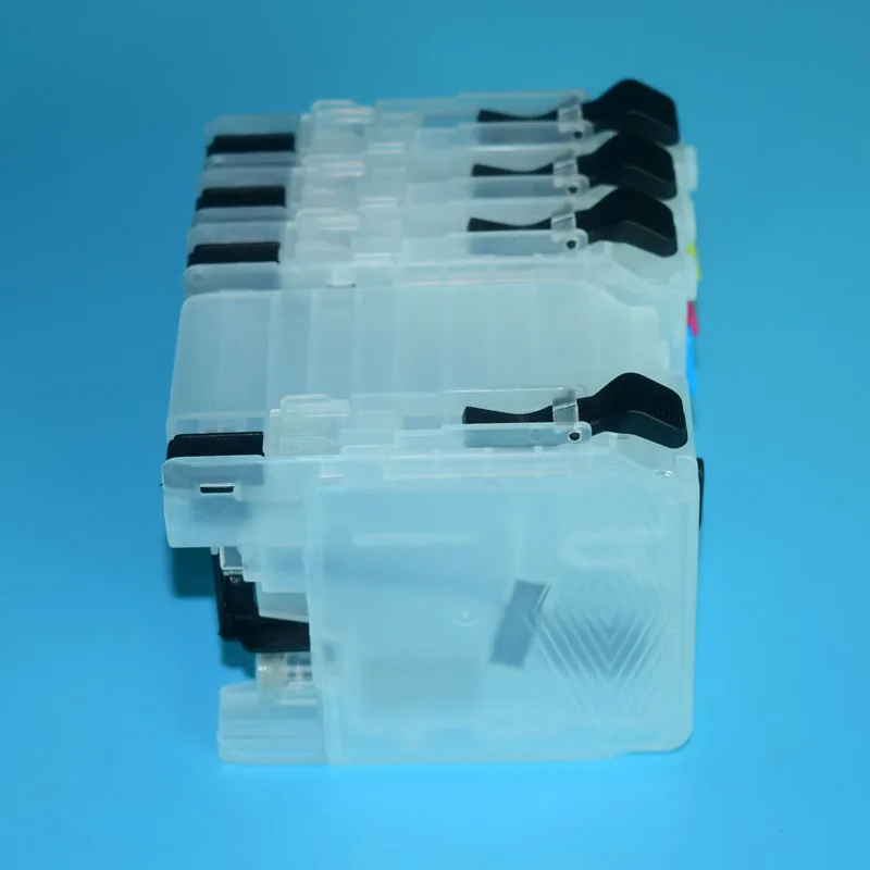 Refillable Ink Cartridge Compatible for Brother DCP-J100 DCP-J105 MFC-J200 LC529XL LC525XL lc529 lc525 printer