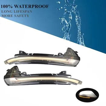 

LED Dynamic Turn Signal Blinker Sequential Side Mirror Indicator Light Lamp For Audi A6 RS6 S6 C7 C7.5 4G 2013-2018