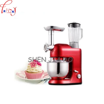 

1pc 220V Home multi-functional chef machine 5L large-capacity mixing bowl and surface grilled meat mixing grinding juice machine