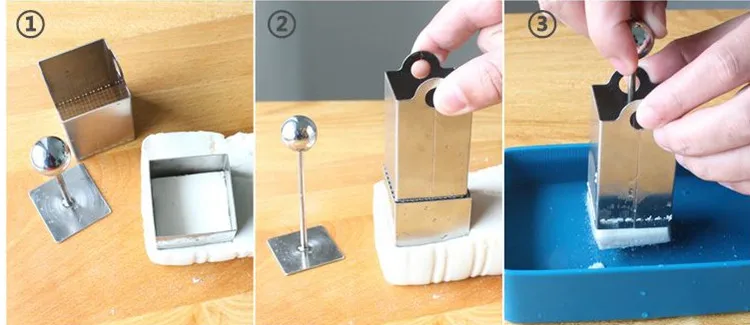 Нержавеющая сталь DIY тофу измельчение форма хризантемы тофу нож слайсер кухонная емкость инструмент для приготовления пищи