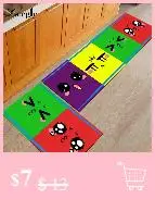 Zeegle Living Room Carpet Anti-slip Kitchen Rug Bathroom Carpet Absorbent Long Hallway Rug Indoor Mat Washable Bedroom Carpet