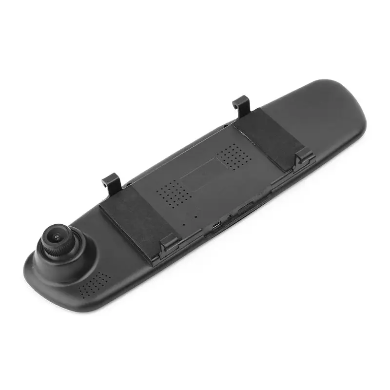 4,3 ''1080 P двойной объектив Автомобиль Авто DVR зеркало регистратор+ комплект камеры заднего вида